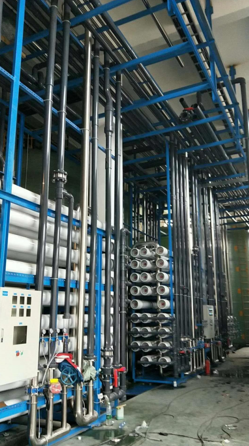 广东东莞黄江裕元工业区200吨每小时超纯水总包工程